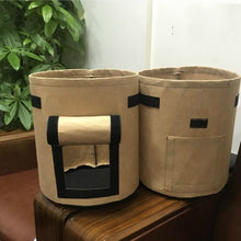 Charger l'image dans la galerie, Plant Bag Potato Grow Container Bag DIY Planter PE Cloth Planting Vegetable Gardening Thicken Vegetable Pot Planting Grow Bag
