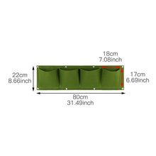Load image into Gallery viewer, Wall Hanging Planting Bags 4/12/18/36/64Pockets Green Grow Bag Planter Vertical Garden Vegetable Living Garden Bag Home Supplies
